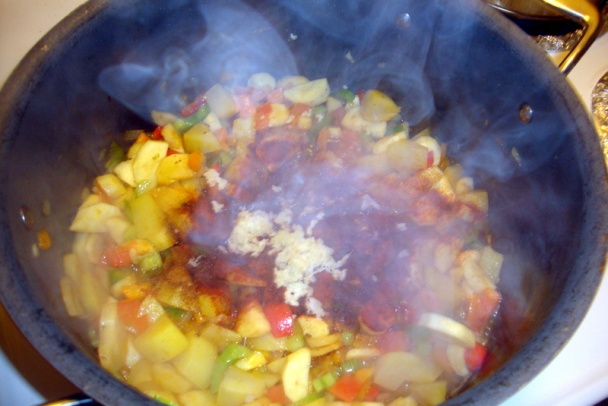 Kurací perkelt s koreňovým petržlenom (fotorecept) - obrázok 5