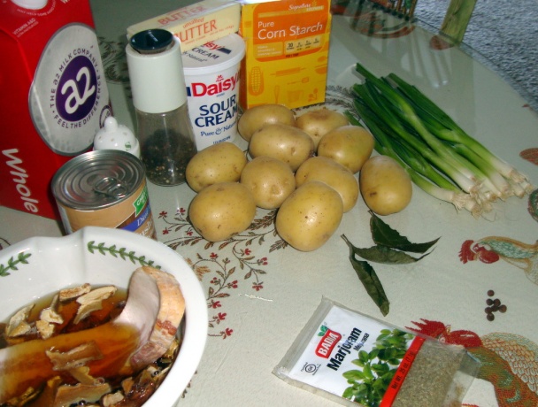 Zemiaky na kyslo s vôňou húb (fotorecept) - obrázok 1