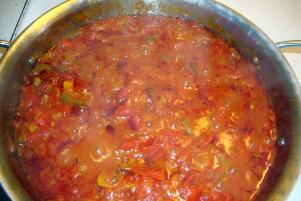 Kuracina zapečená s paprikami a paradajkami (fotorecept) - obrázok 7