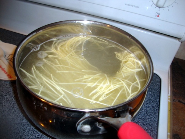 Cestoviny s omáčkou z kuriatok (fotorecept) - obrázok 5