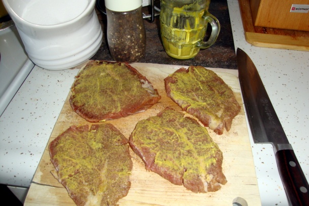 Hovädzie plátky na ružovom víne a hubách (fotorecept) - obrázok 3