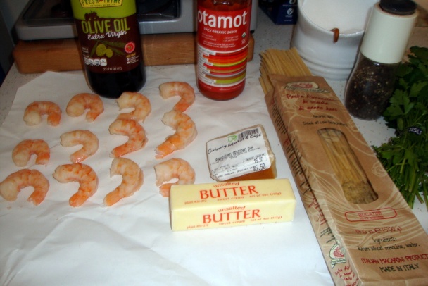 Cestoviny bucatini s krevetami a arrabbiata omáčkou (fotorecept) - obrázok 1