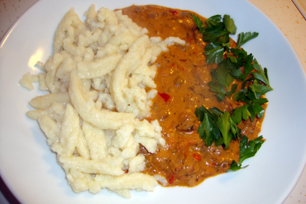 Spätzle, halušková – nokerlová príloha zo Švábska (fotorecept) - obrázok 8