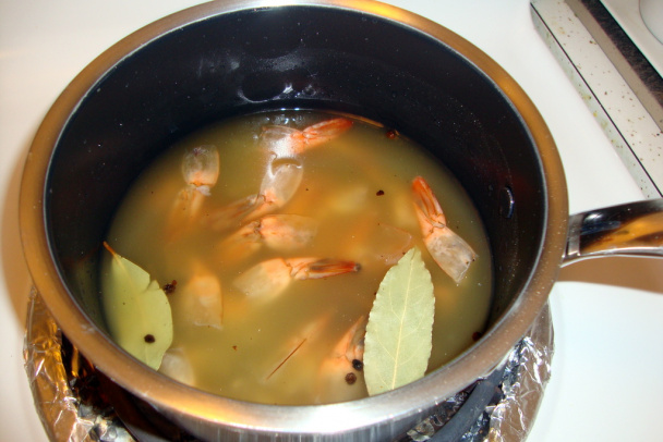 Krevety v studenej smotanovej omáčke (fotorecept) - obrázok 2