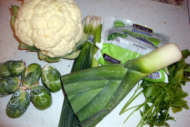 Karfiolová polievka s morčacím vývarom (fotorecept) - obrázok 2