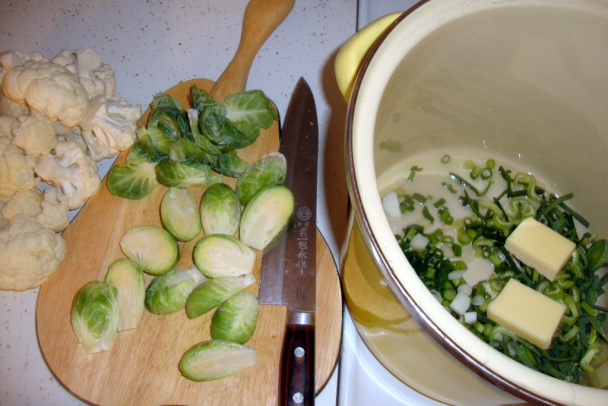 Karfiolová polievka s morčacím vývarom (fotorecept) - obrázok 4