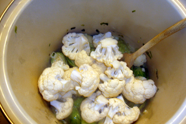 Karfiolová polievka s morčacím vývarom (fotorecept) - obrázok 6