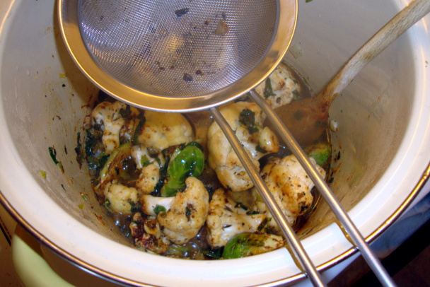 Karfiolová polievka s morčacím vývarom (fotorecept) - obrázok 8