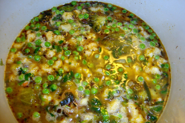 Karfiolová polievka s morčacím vývarom (fotorecept) - obrázok 12