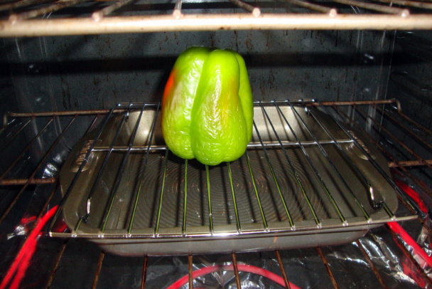 Pečená paprika plnená modrým syrom (fotorecept) - obrázok 1