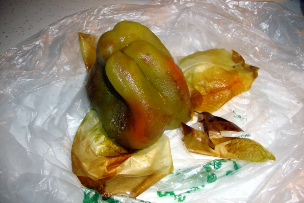 Pečená paprika plnená modrým syrom (fotorecept) - obrázok 3
