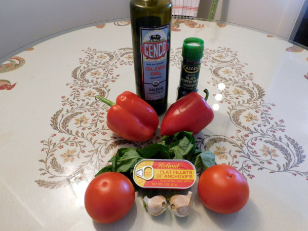 Kapie pečené s ančovičkami a paradajkami (fotorecept) - obrázok 1