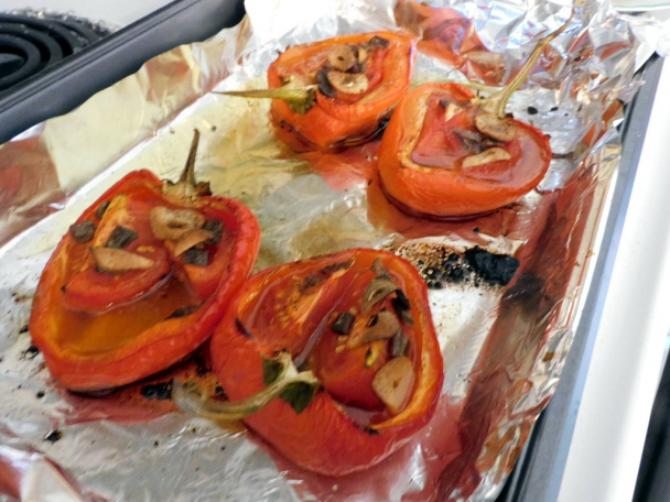 Kapie pečené s ančovičkami a paradajkami (fotorecept) - obrázok 6