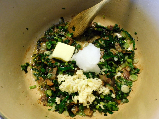 Cestoviny s Alfredo omáčkou a krevetami po mojom (fotorecept) - obrázok 3