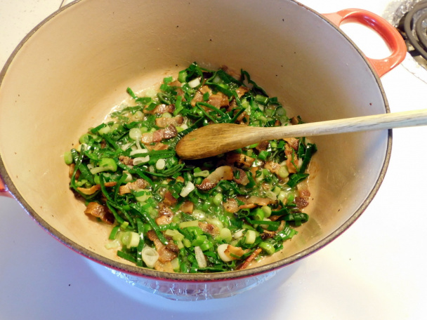 Cestoviny s Alfredo omáčkou a krevetami po mojom (fotorecept) - obrázok 2