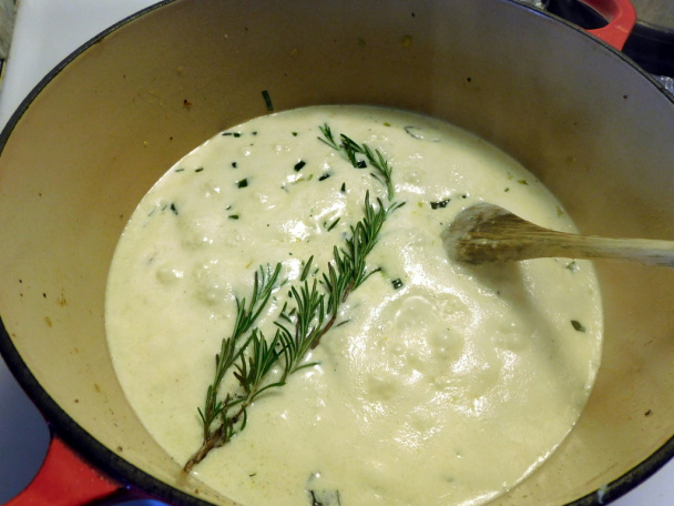 Cestoviny s Alfredo omáčkou a krevetami po mojom (fotorecept) - obrázok 8