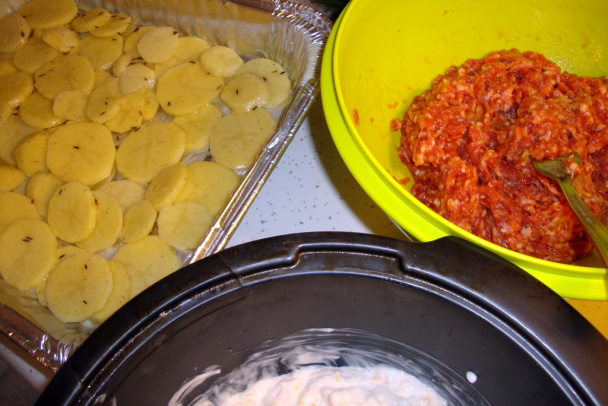 Mleté mäso medzi dvomi vrstvami (fotorecept) - obrázok 1