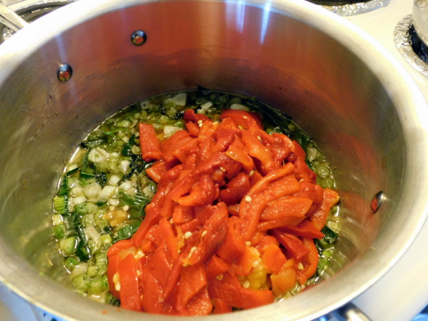 Krémová polievka z pečených kápií (fotorecept) - obrázok 7