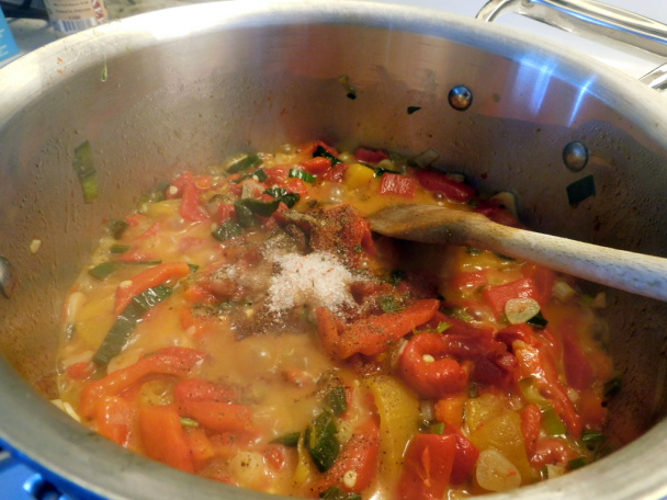 Krémová polievka z pečených kápií (fotorecept) - obrázok 8