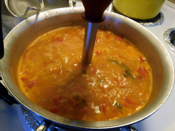 Krémová polievka z pečených kápií (fotorecept) - obrázok 10