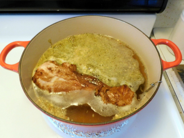 Paradajková kapusta s údeným bravčovým mäsom (fotorecept) - obrázok 1