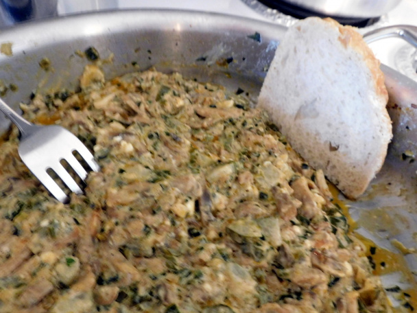 Dusené šampiňóny portobello a biele shimeji s nivou (fotorecept) - obrázok 7