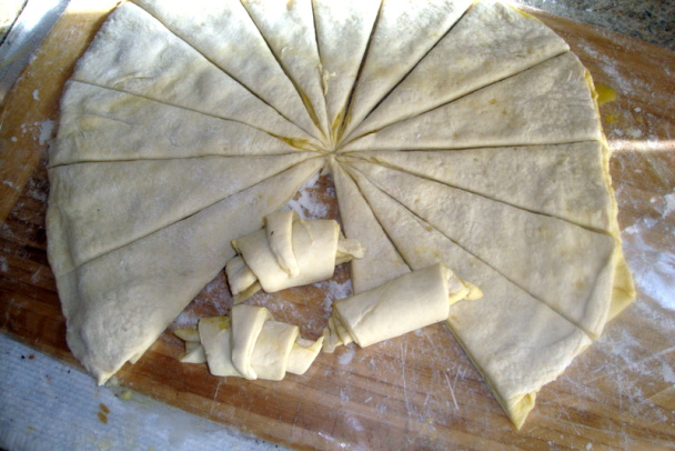 Maslové rožteky po mojom (fotorecept) - obrázok 4