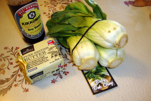 Bok choy ako príloha (fotorecept) - obrázok 1