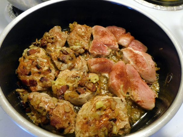 Bravčový paprikáš so zelerom a šampiňónmi (fotorecept) - obrázok 4