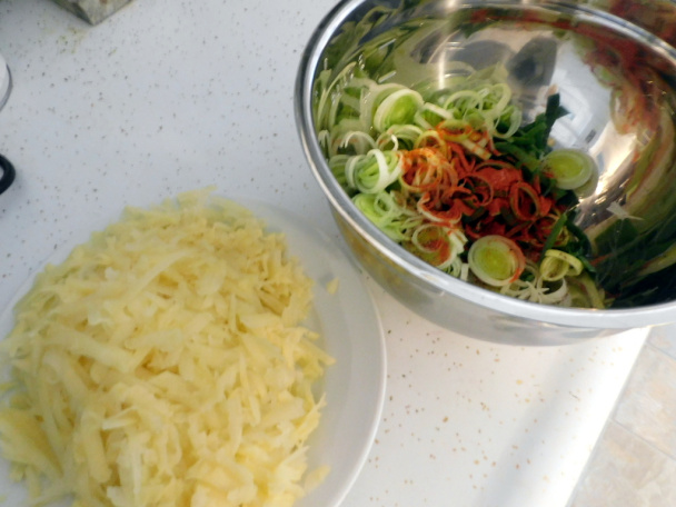 Focaccia so zemiakmi, pórom a syrom  (fotorecept) - obrázok 6