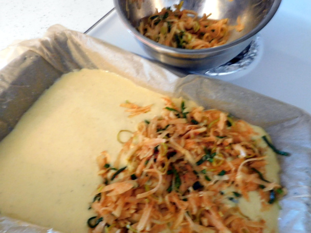 Focaccia so zemiakmi, pórom a syrom  (fotorecept) - obrázok 7