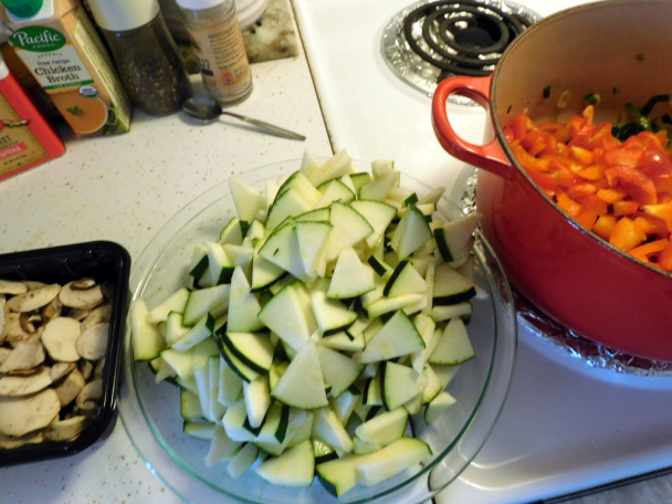 Cuketový perkelt so šampiňónmi (fotorecept) - obrázok 4