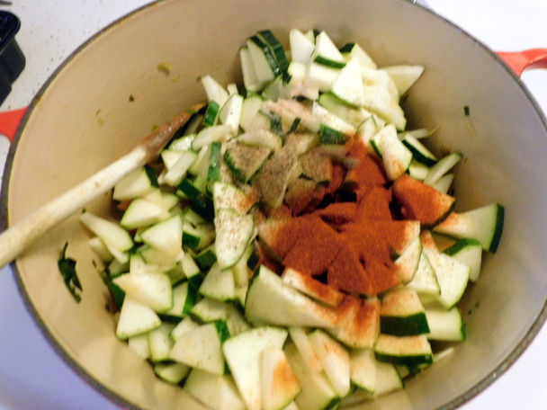 Cuketový perkelt so šampiňónmi (fotorecept) - obrázok 5