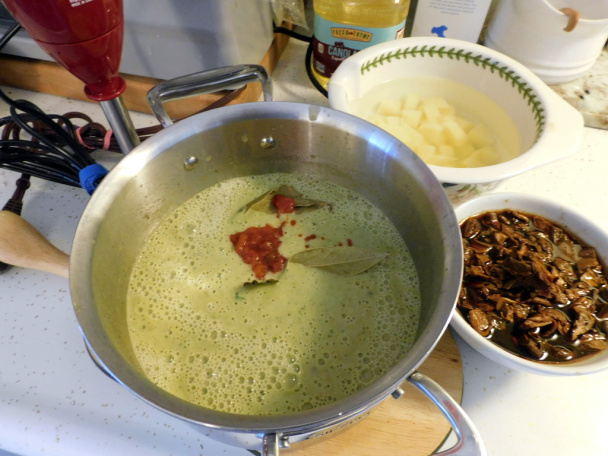 Zemiaková polievka s hubami (fotorecept) - obrázok 6