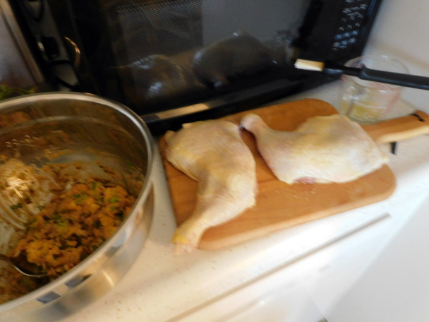 Kuracie stehná s gaštanovou plnkou (fotorecept) - obrázok 8