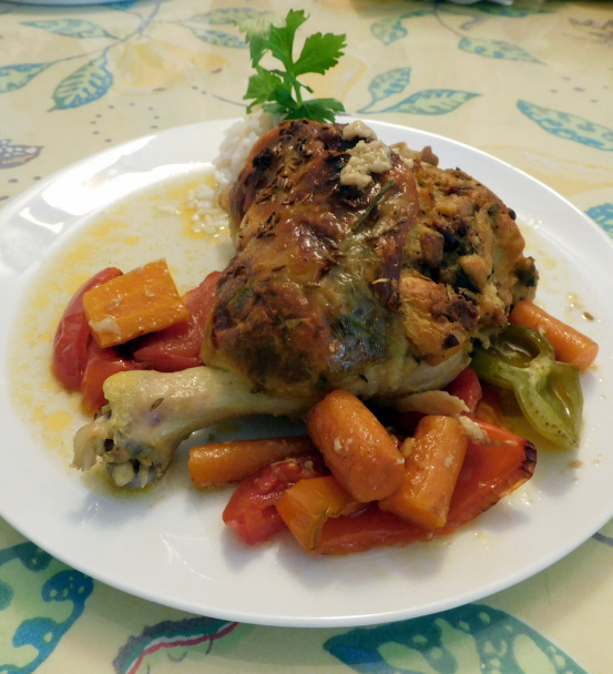 Kuracie stehná s gaštanovou plnkou (fotorecept) - obrázok 12