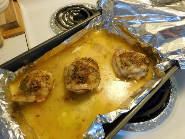 Kuracie stehná s pečeným ružičkovým kelom (fotorecept) - obrázok 4