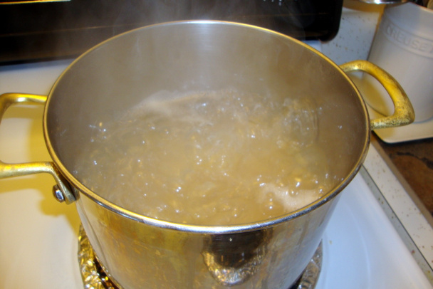 Rezance fettuccelle s lekvárom, lieskovcami a škvarkami (fotorecept) - obrázok 2