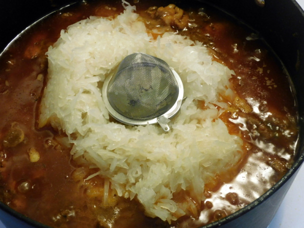 Bravčový perkelt s kyslou kapustou (fotorecept) - obrázok 6