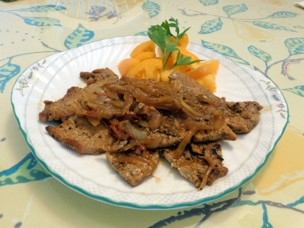 Bravčové na skaramelizovanej cibuli (fotorecept) - obrázok 12