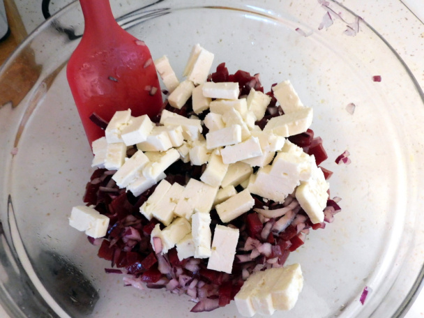 Cviklový šalát s fetou (fotorecept)   - obrázok 3