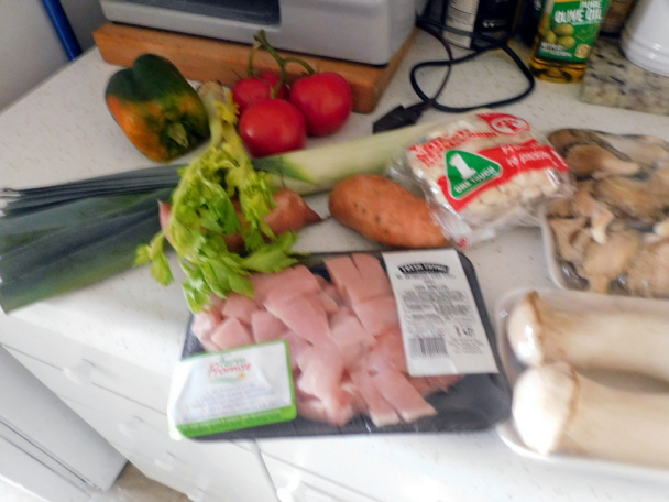 Bravčový guláš s batatami a hubami (fotorecept) - obrázok 1