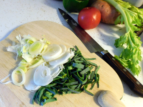 Bravčový guláš s batatami a hubami (fotorecept) - obrázok 3