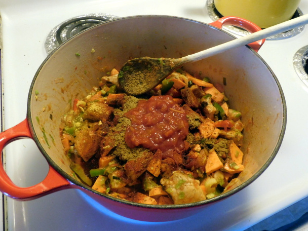 Bravčový guláš s batatami a hubami (fotorecept) - obrázok 8