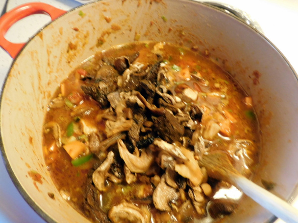 Bravčový guláš s batatami a hubami (fotorecept) - obrázok 9