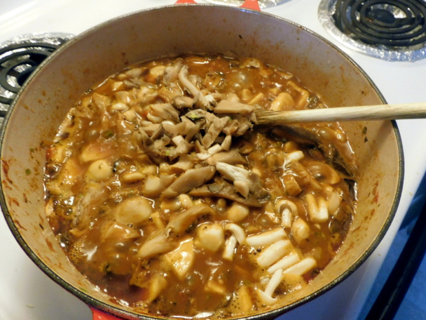 Bravčový guláš s batatami a hubami (fotorecept) - obrázok 12