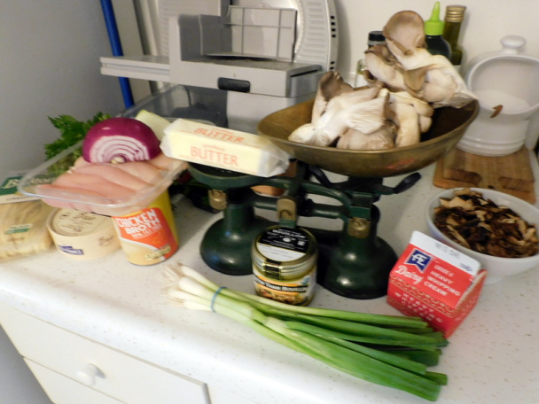 Kuracie prsia s hlivovo-hríbovou omáčkou (fotorecept) - obrázok 1