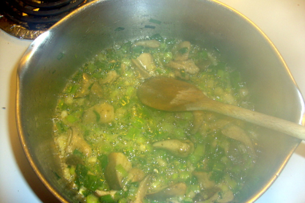 Rezance s hlivou ustricovou a vajíčkami (fotorecept) - obrázok 1