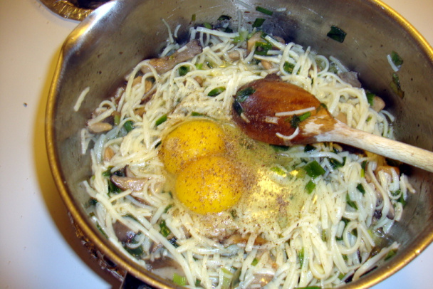 Rezance s hlivou ustricovou a vajíčkami (fotorecept) - obrázok 3