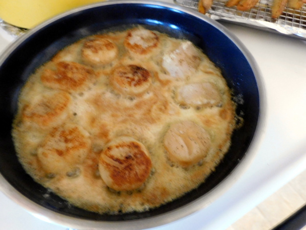 Pečené hrebenatky - mušle sv. Jakuba (fotorecept) - obrázok 5